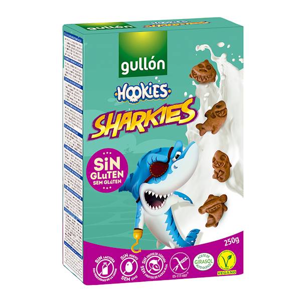 CIASTKA SHARKIES B/C 250G MER.