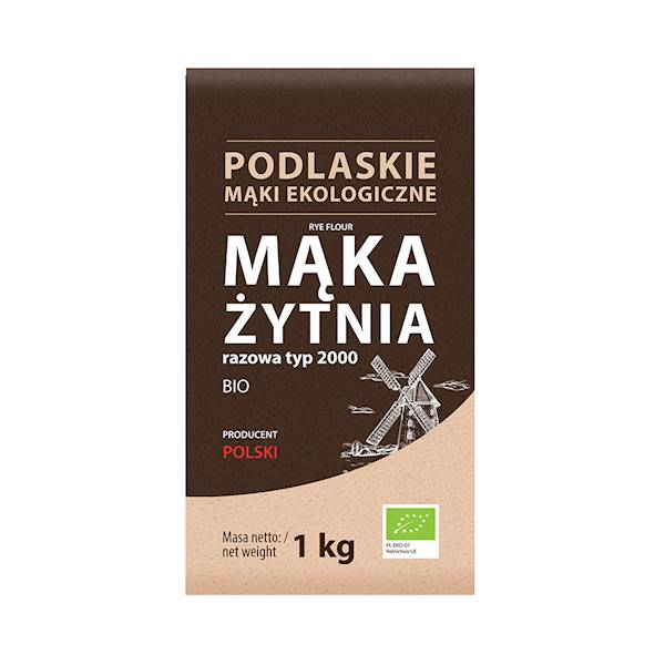 MĄKA PODLASKA ŻYTNIA RAZOWA 1KG MER.