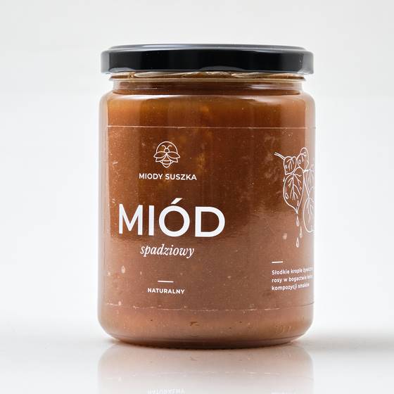 MIÓD SPADZIOWY 700G SUSZKA.