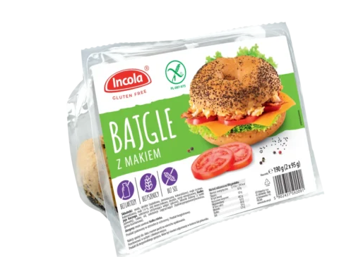 BEZGLUTENOWE BAJGLE Z MAKIEM BG 190G IC.