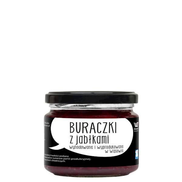 BURACZKI Z JABŁKIEM  285G FW.