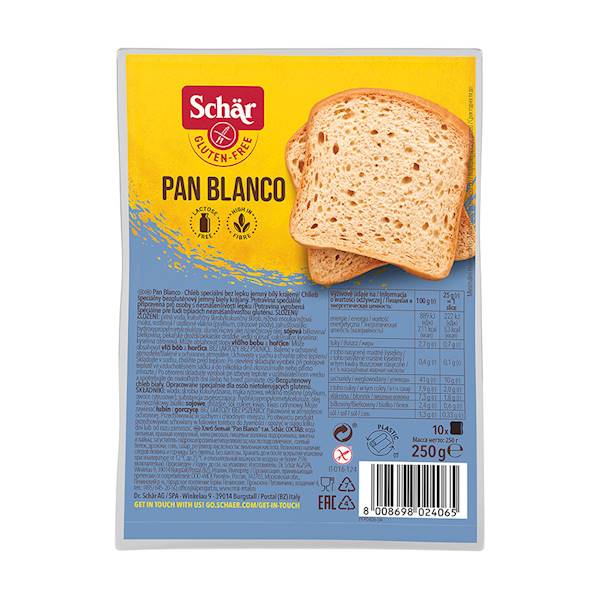 CHLEB BIAŁY 250G SH.