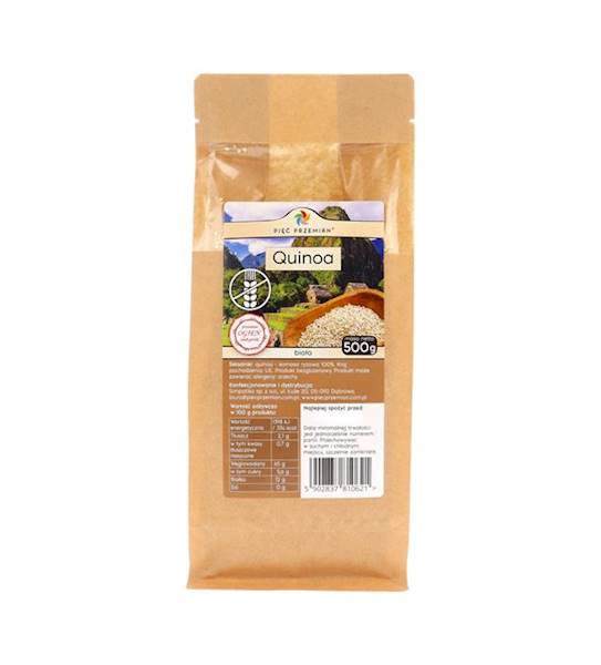 KASZA QUINOA KOMOSA RYŻOWA 500G 5P.
