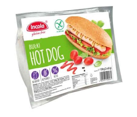 BUŁKA HOT DOG BG 130G IC.