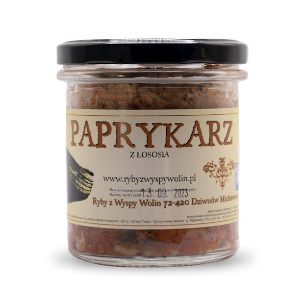 PAPRYKARZ Z ŁOSOSIA 250G RW.