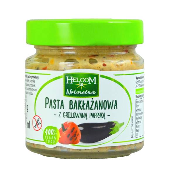PASTA BAKŁAŻAN Z PAPR. 190G 5P.