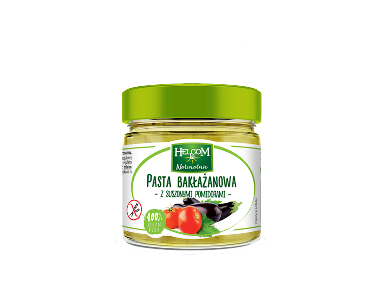 PASTA BAKŁAŻAN Z SUSZ.POM.190G 5P.