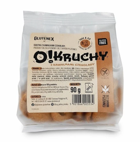 OKRUCHY CIASTKA CZEK 90G GL.