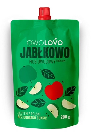 MUS JABŁKOWO 200 G OL.