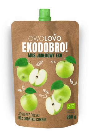 MUS JABŁKOWY EKO 200G OL.