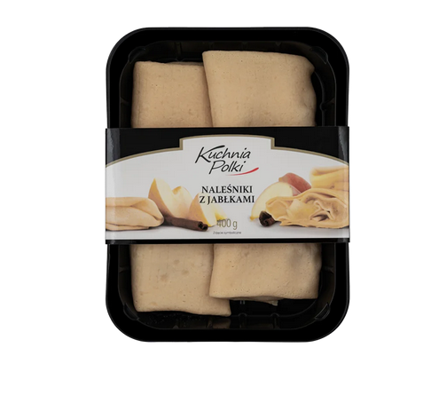 NALEŚNIKI Z JABŁKAMI 400G KP.