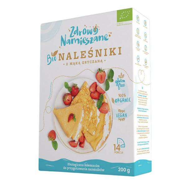 NALEŚNIKI Z MĄKĄ GRYCZ 200G ZN.
