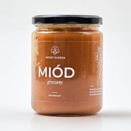 MIÓD GRYCZANY 700G SUSZKA.