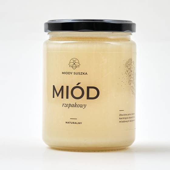 MIÓD RZEPAKOWY 700G SUSZKA.