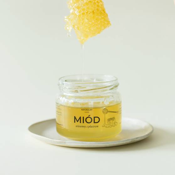 MIÓD Z PLAST MIODU 350G SUSZKA.