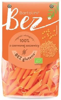 MAKARON Z CZERW. SOCZEWICY PENNE 250G 5P.