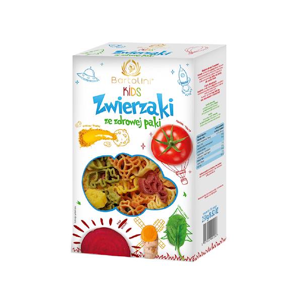 MAKARON ZWIERZ. KIDS 250G MER.
