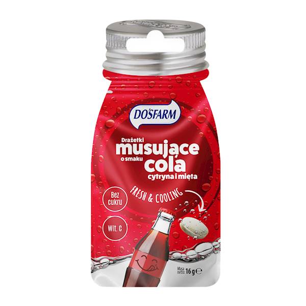DRAŻETKI COLA CYTRYNA 16G MER.