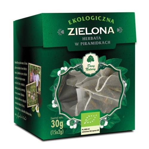 HERBATA ZIELONA PIRAMID 30G DN.