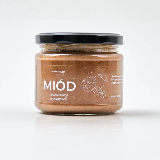 MIÓD POM CYNAMON 350G SUSZKA.
