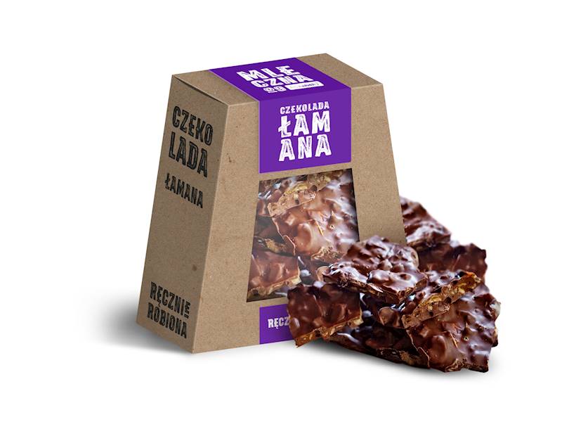 CZEKOLADA ŁAMANA ML TROP 170G CH.