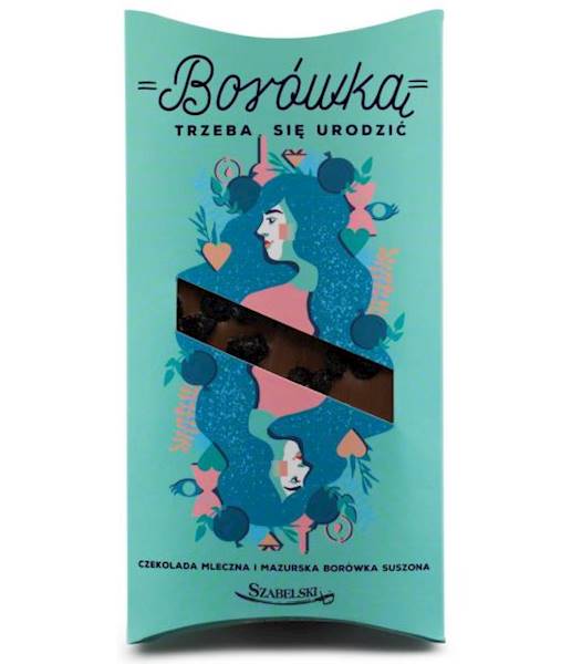 CZEKOLADA ML Z BORÓWKĄ 90G SZ.
