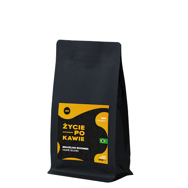 KAWA ZIARNISTA PO KAWIE BRAZILIAN BOOMER 250G PK.