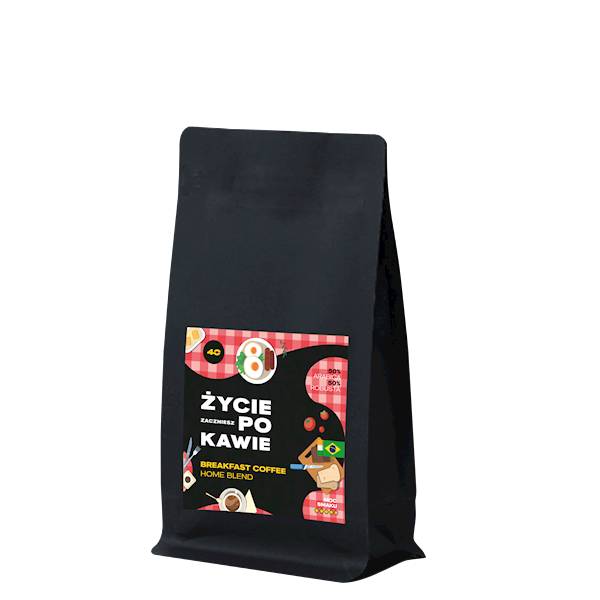 KAWA ZIARNISTA PO KAWIE BREAKFAST COFFEE 250G PK.