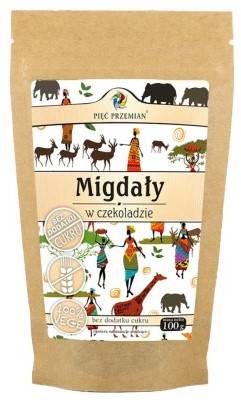 MIGDAŁY W CZEKOL 100G 5P.