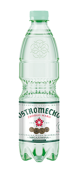 WODA OSTROMECKO N-GAZ 0,5L.