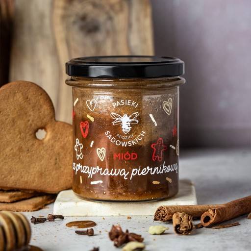 MIÓD Z PRZYPRAWĄ PIERNIKOWĄ 430G PS.