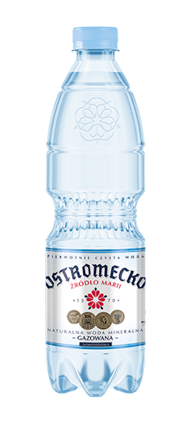WODA OSTROMECKO GAZ 0,5L.