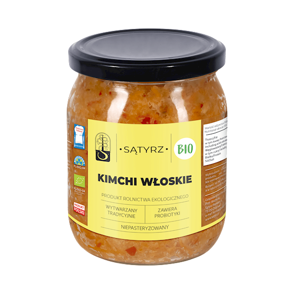 KIMCHI WŁOSKIE 500ML SĄT.