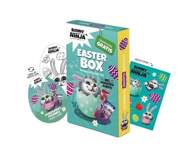 ZESTAW WIELKANOCNY BUNNY NINJA 93 g