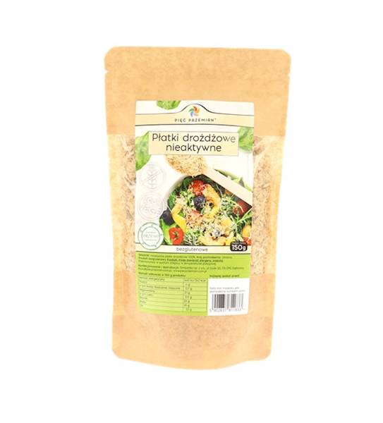 PŁATKI DROŻDŻOWE NIEAKTYWNE BG 150G 5P.
