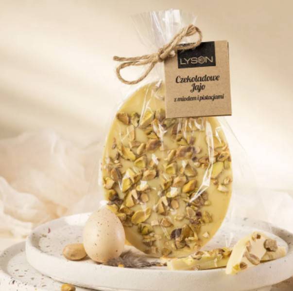 CZEKOLADA BI JAJKO MIÓD I PISTACJE 85G. LYS