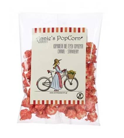 POPCORN KARMELOWO-TRUSKAWKOWY 100G MN.