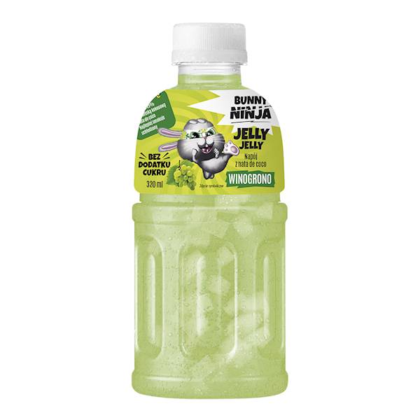 NAPÓJ BUNNY WINOGRONO. Z GALARETKĄ 320ML MER.