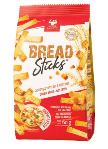 PRZEKĄSKA SŁONA BAKE STIXX PIZZA 60G MER.