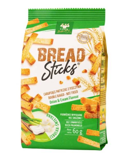 PRZEKĄSKA SŁONA BAKE STIXX  ŚMIETANA&CEBULA 60G ME
