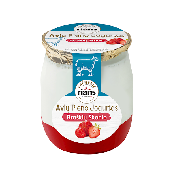 JOGURT OWCZY TRUSKAWKOWY 115 G.