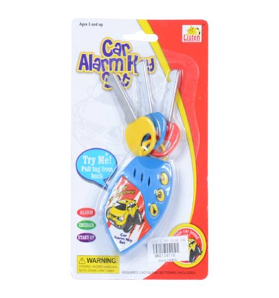 Klucze zabawkowe z dźwiękami *BR*