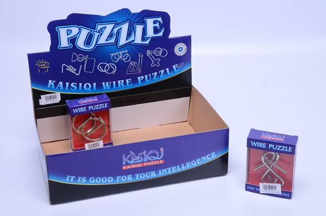 Puzzle logiczne metalowe *BR*