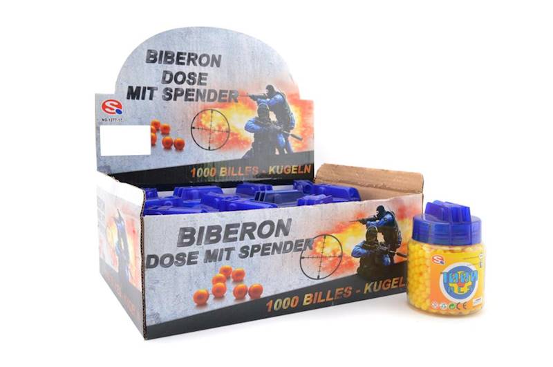 Kulki plastikowe do pistoletów 12pcs