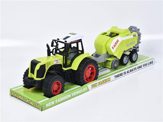 Traktor z maszyną rolniczą