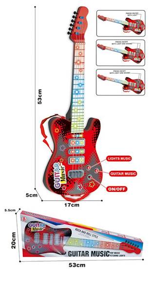 Gitara elektroniczna na baterie