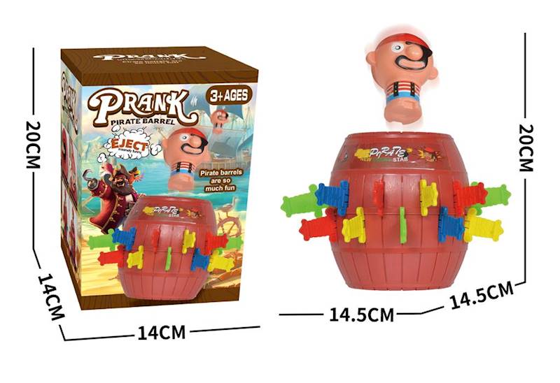 Gra zręcznościowa pirat w beczce