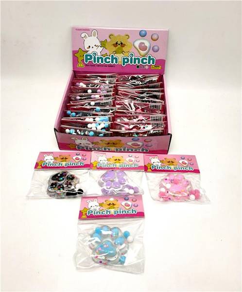 Zabawka żelowa kocia łapka 24 pcs