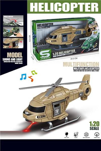 Helikopter z dźwiękami