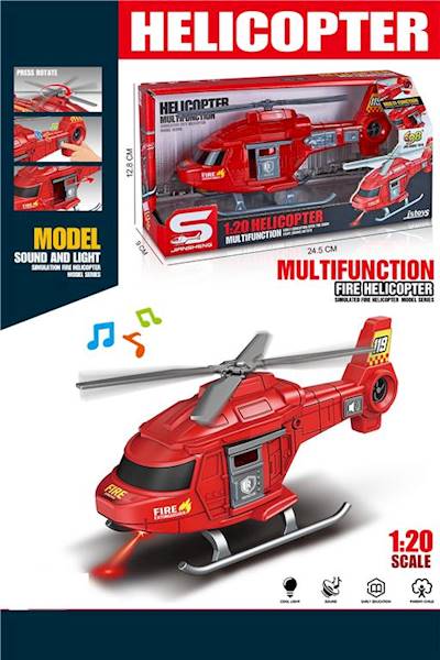 Helikopter z dźwiękami
